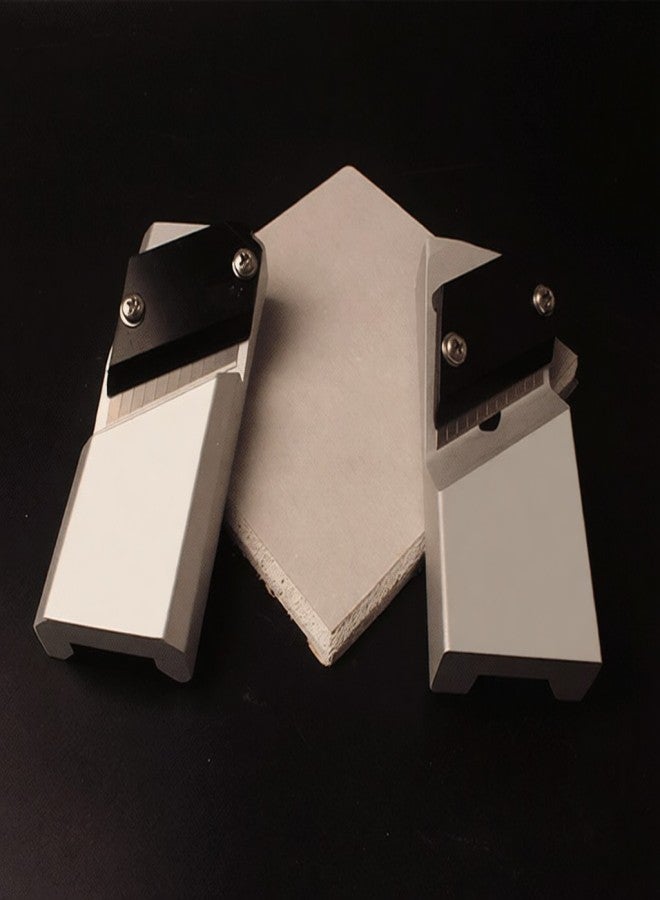 Plasterboard Chamfering Planer Wood Edges Trimming Tool Tilt 45° Angle Ceiling Decorative Planer Aluminum Alloy Plane Planer - Image 5
