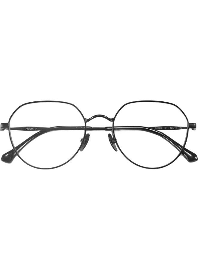 Sunset Red High-End Pure Titanium Reading Glasses E109B, Black, 2.00 Diopter, Recommended For Ages 55-59 - Image 2