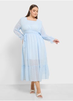 فستان A-Line محبوك