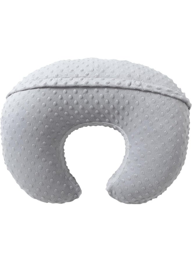 QUENESS (Gray) - Nursing Pillow Cover Breast Feeding Pillow Covers Best for Breastfeeding Moms Great (Grey) - Image 2