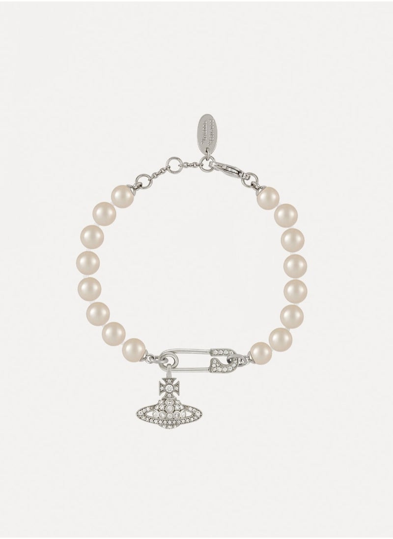 Vivienne Westwood Pin Pearl Saturn Bracelet  - Image 1