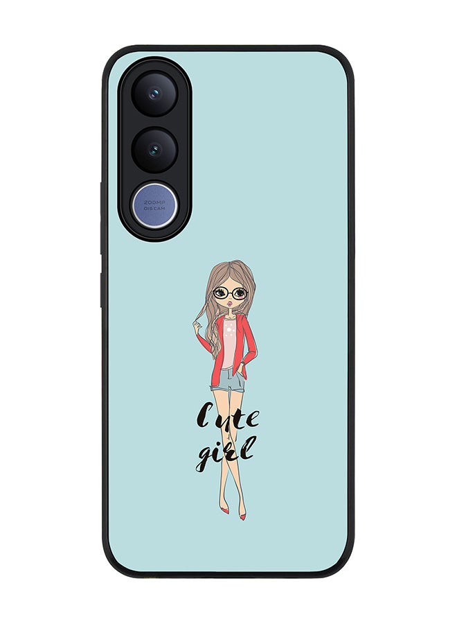 Stylizedd For vivo V70 FE Case,Slim fit Camera Protection, Shockproof Thin Phone cover  - Dreamer Cute Girl - Image 1