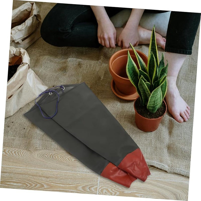 Full Arm Rubber Working Gloves Long Sleeve for Gardening Fishing Dish Cleaning Heavy Duty - Image 4