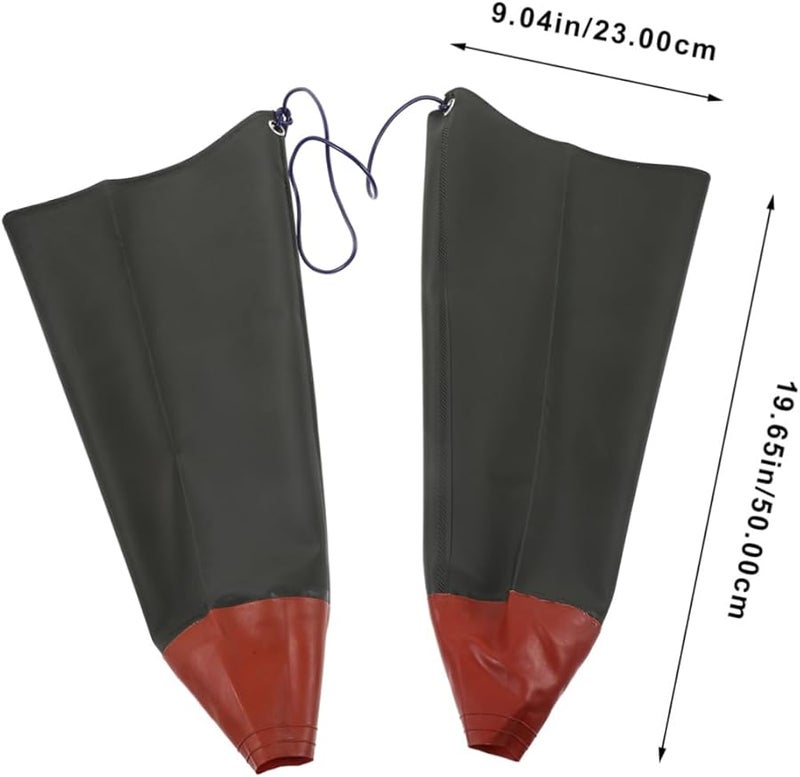 Full Arm Rubber Working Gloves Long Sleeve for Gardening Fishing Dish Cleaning Heavy Duty - Image 3