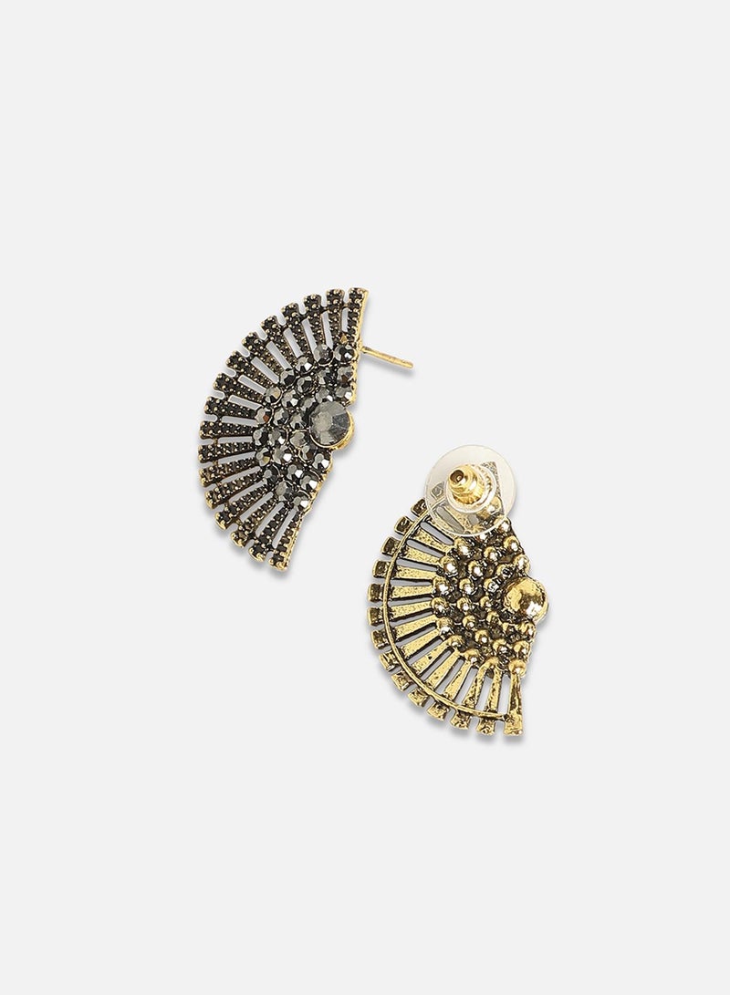 SOHI Luminary Luxe Artificial Stud Earring Jewellery - Image 3