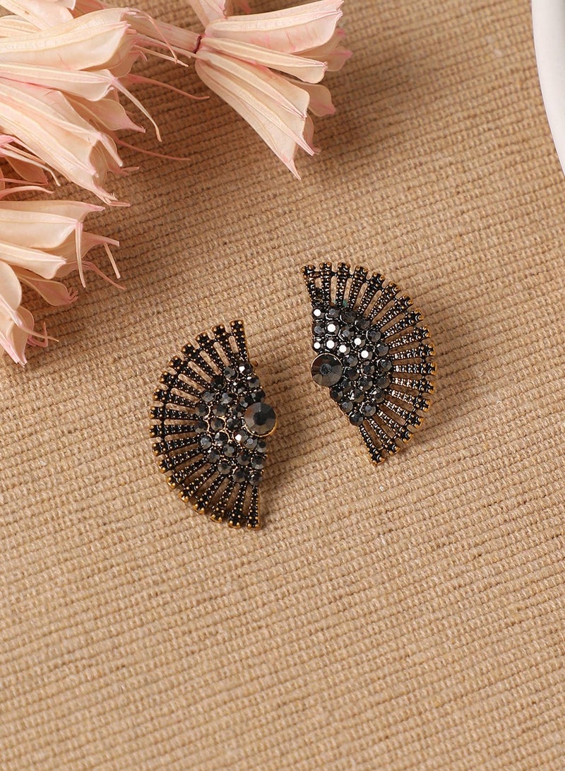 SOHI Luminary Luxe Artificial Stud Earring Jewellery - Image 5