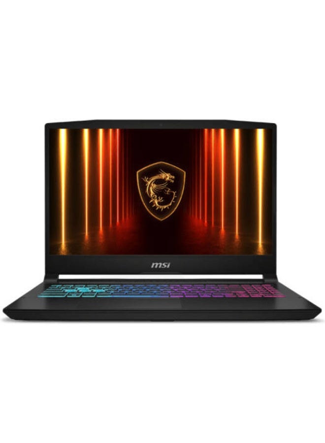 MSI Katana 15 HX B14WGK Gaming Laptop, 15.6" QHD IPS 165Hz Display, Intel Core i9-14900HX, 16GB RAM, 1TB SSD, GeForce RTX 5070 8GB GPU, English-Arabic Keyboard, Win11, Black english black