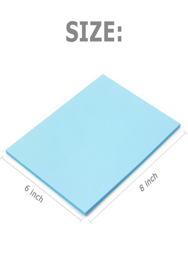 Winner Aura Sticky Notes 8x6 inch Bright Colors Self-Stick Pads 8 Pads/Pack 35 Sheets/Pad Total 280 Sheets - Image 2