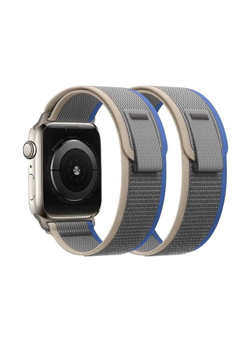 vesus 2Pack for Watch Trail Band 49mm 45mm 44mm 42mm Nylon Woven Sport