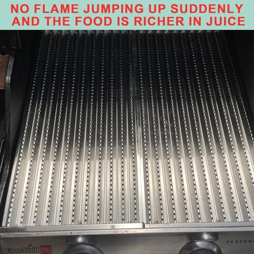 WEBROIL G362-2100-W1 Grill Emitter Plates for Charbroil TRU Infrared 2 Burner 466642316 463675016 463642316 463644220 463675016P1 463246118 Emitter Plates for Charbroil Commercial Tru-Infrared Gas Grill Parts - Image 4
