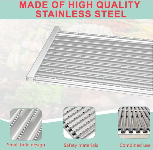 WEBROIL G362-2100-W1 Grill Emitter Plates for Charbroil TRU Infrared 2 Burner 466642316 463675016 463642316 463644220 463675016P1 463246118 Emitter Plates for Charbroil Commercial Tru-Infrared Gas Grill Parts - Image 3