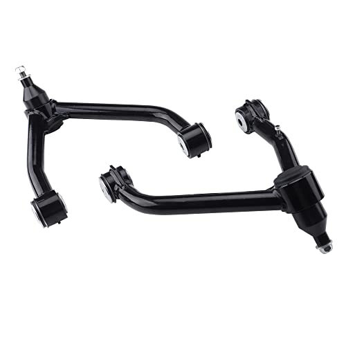 Richeer 2-4" Front Upper Control Arms For 2007-2018 Silverado 1500 Sierra 1500 with Ball Joint, 2PCS Adaption 2-4" Lift Suspension Kit Adjustable Control Arm For 07-14 Yukon Avalanche Tahoe Suburban - Image 1