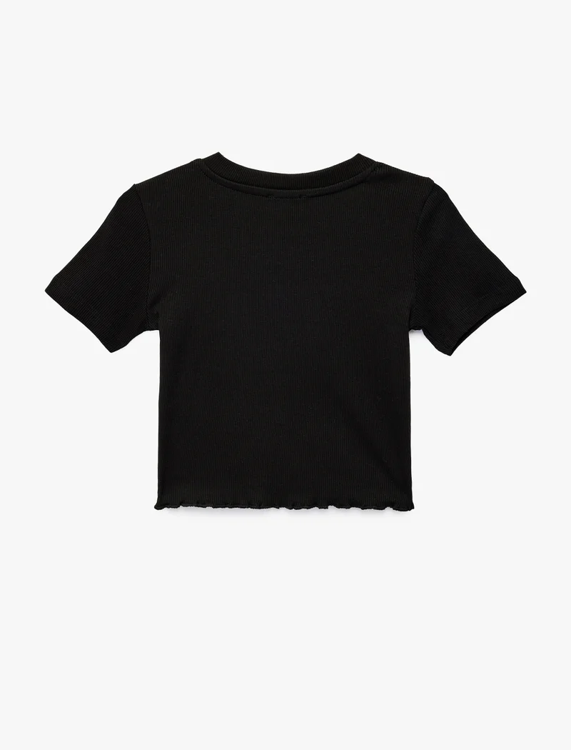 KOTON Crop T-Shirt