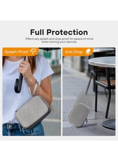 STARTRC Carry Case for Osmo Mobile 7P/Mobile 7, Portable Storage PU Shoulder Bag for DJI Osmo Mobile 7P Gimbal Stabilizer Accessories  - Image 5