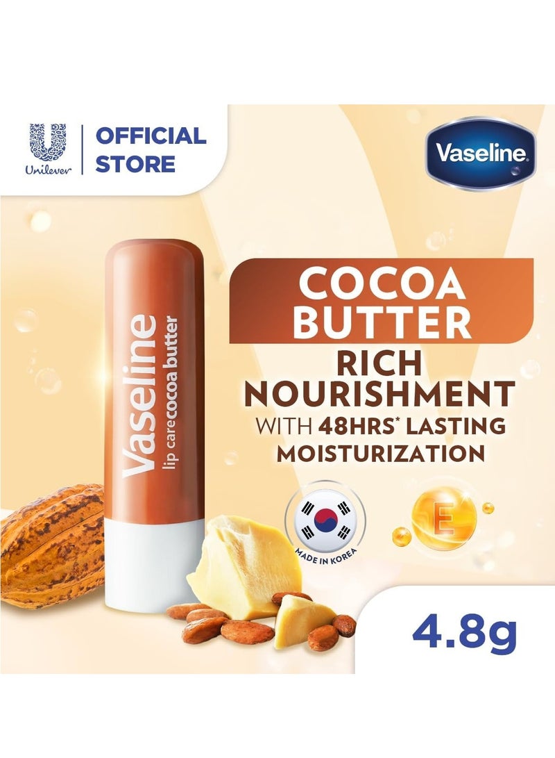 فازلين مرطب شفاه بزبدة الكاكاو، 4.8 جرام - Image 2