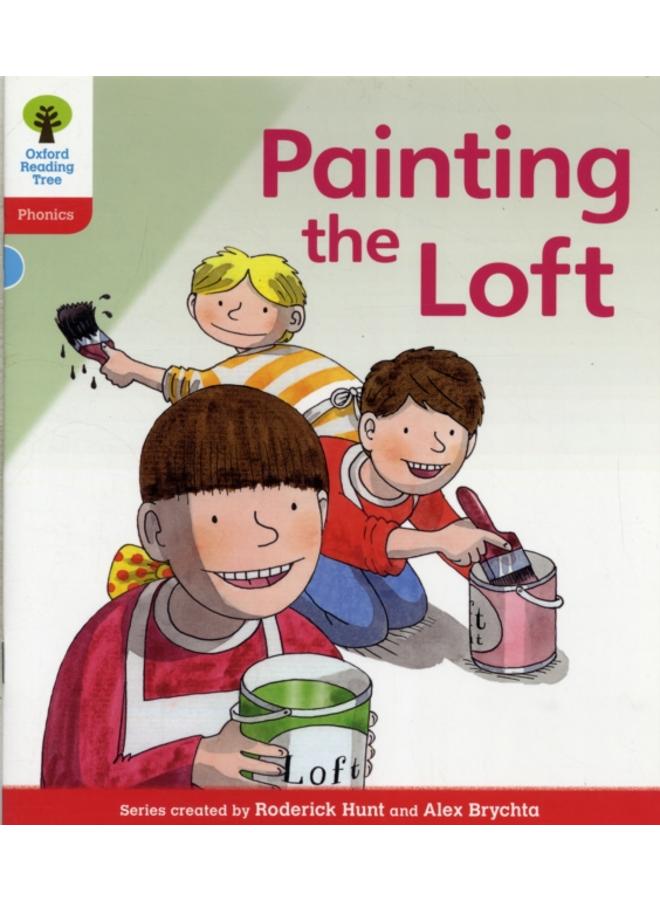 Oxford Reading Tree: Level 4: Floppy's Phonics Fiction: Painting the Loft 