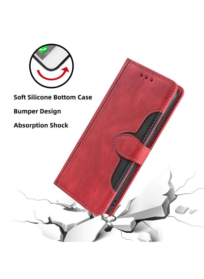 اس-توب جراب هاتف Redmi Turbo 4 مصنوع من الجلد بمشبك مغناطيسي - Image 5