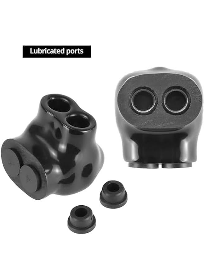 Arabest 2 Port Insulated Multi Tap Connector, 5 Pcs, Single-Sided Entry, Hex Screw Fixation, Aluminum Connector  - Image 4