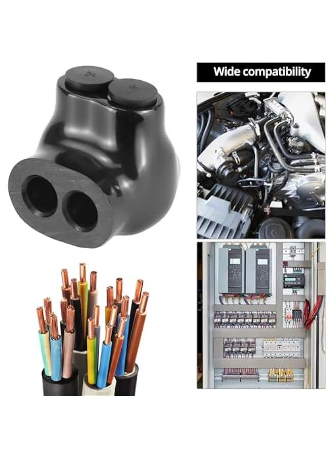 Arabest 2 Port Insulated Multi Tap Connector, 5 Pcs, Single-Sided Entry, Hex Screw Fixation, Aluminum Connector  - Image 5