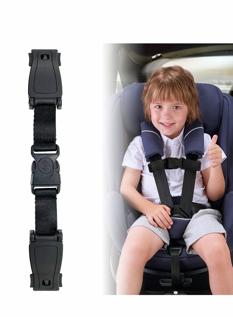 SYOSI Universal Child Chest Harness Clip, Car Seat Safety Belt Clip Buckle, Anti-Slip Baby Chest Clip Guard Compatible with Seats, Strollers, High Chairs, Schoolbags, for 1.5-inch Width Harness - Image 1