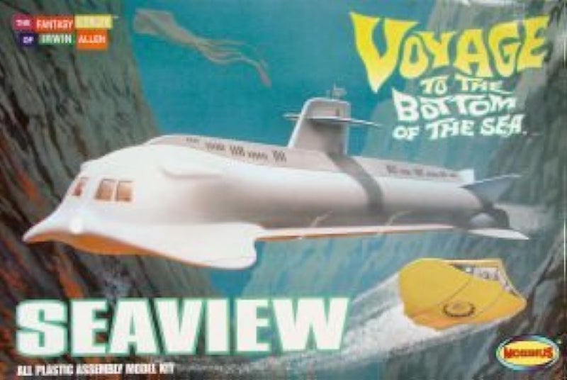 Platz Seaview Submarine Plastic Model Kit Moebius Models - Image 2