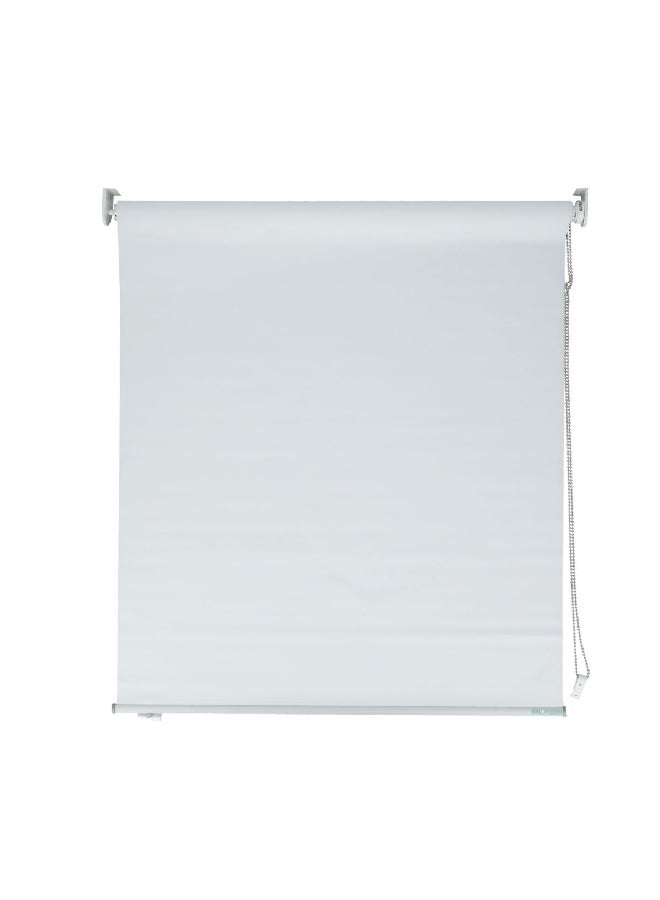 Modern Design Plain Blackout Roller Blinds White 90 x 240 cm