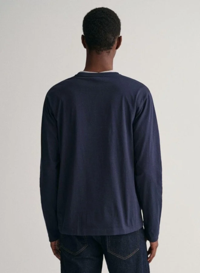 GANT Gant Shield Long Sleeve T-Shirt