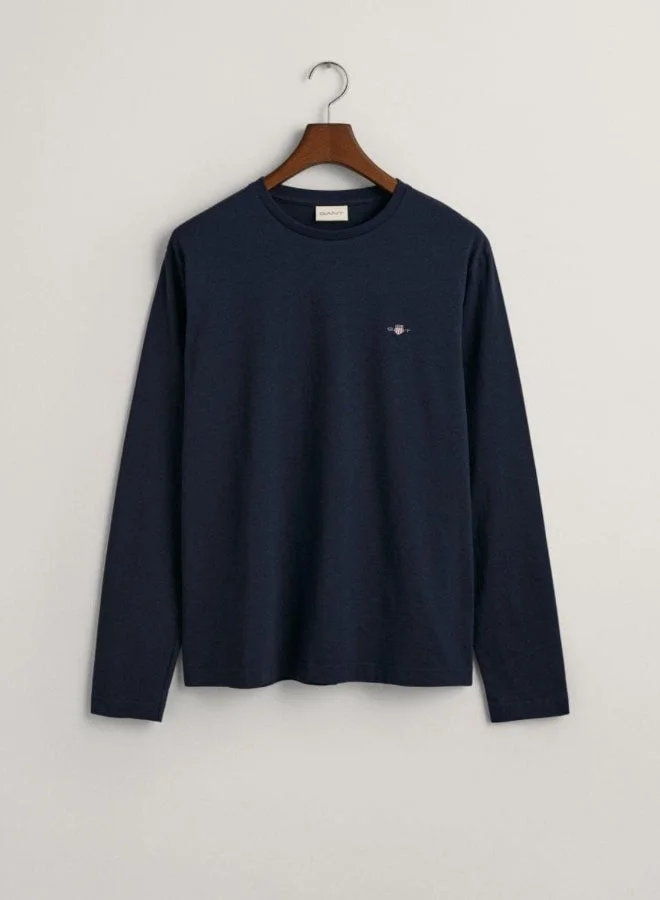 GANT  Gant Shield Long Sleeve T-Shirt for Men | Best Price UAE