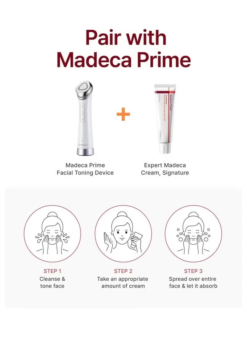 Madeca Cream Time Reverse (1.69 fl oz) – Advanced Fast-Absorbing & Nourishing Face Cream | Hydrates, Firms & Reduces Wrinkles | Korean Skincare with Centella Asiatica & Collagen - Image 4