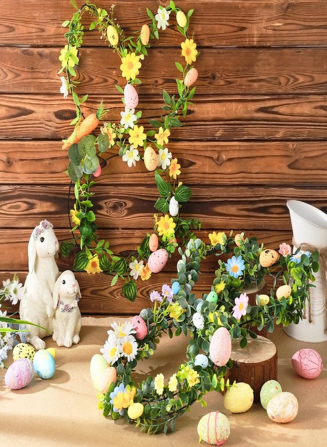 Memorywuu 6 Pcs 16 Inch Wreath Metal Frame Form Easter Floral Garden Wire Wreath Form for DIY Craft Project Indoor Outdoor Holiday Hanging Decor(Rabbit) - Image 5