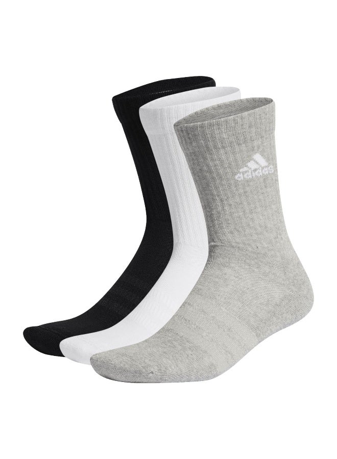 Adidas C SPW CRW 3P Grey Training For Unisex 3K - 5K