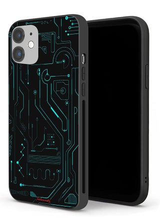 Apple iPhone 12 Protective Case Digital Art Circuits Minimalism Multiple Display - pzsku/Z28D5C271FC0822582D6CZ/45/_/1690464820/62873caf-2287-482d-952a-868eacc4a489