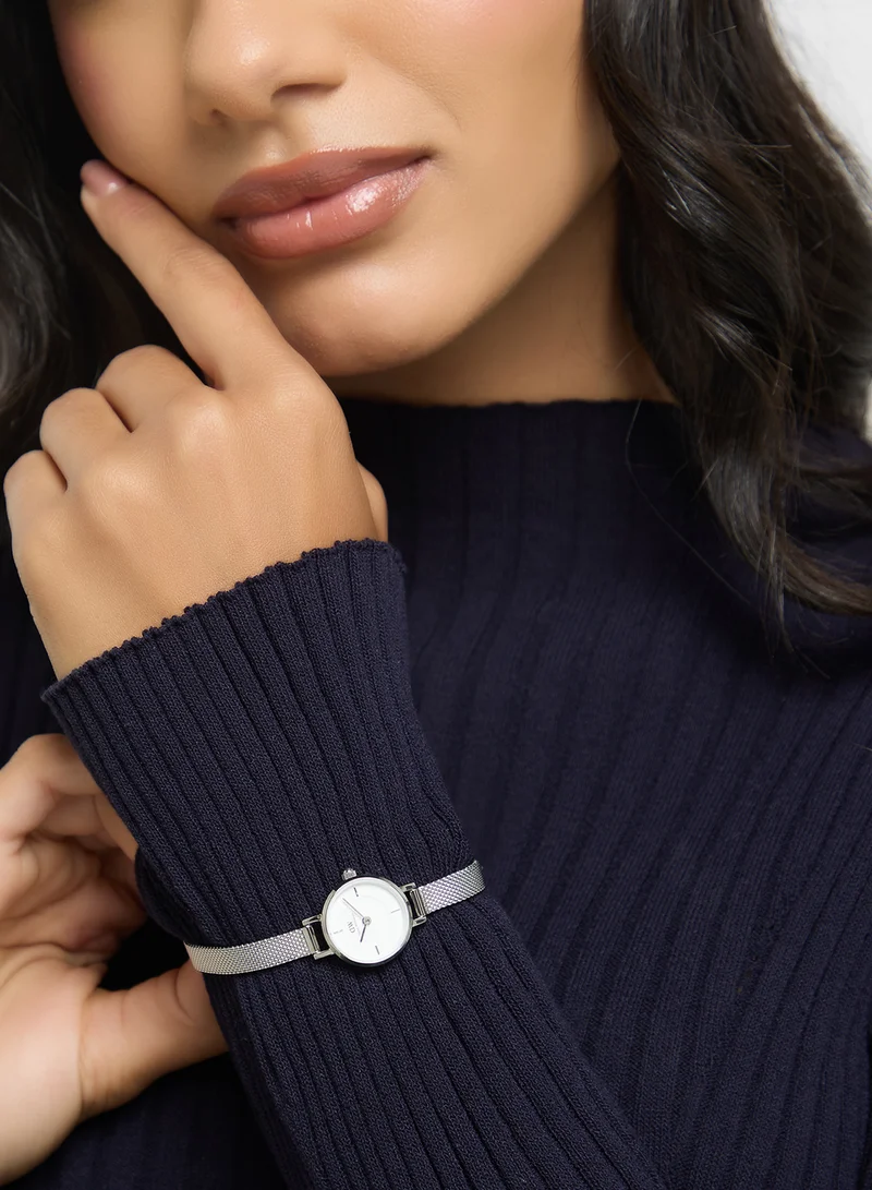 DANIEL WELLINGTON Petite 19mm Silver Watch