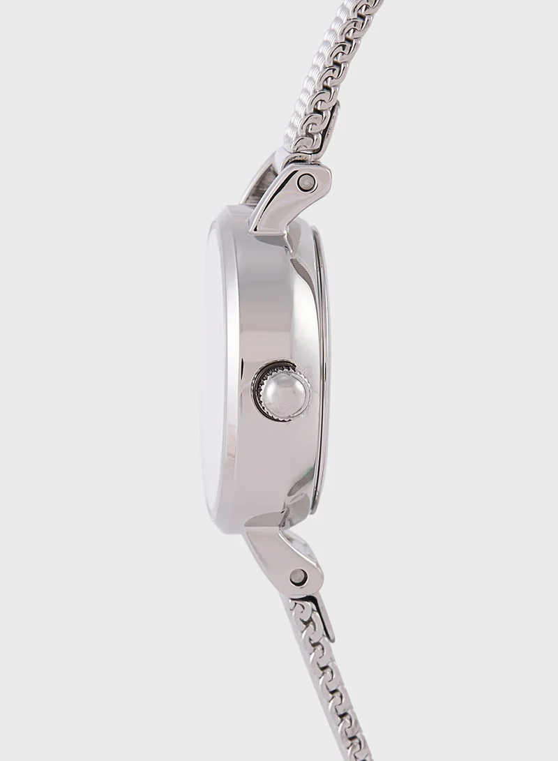 DANIEL WELLINGTON Petite 19mm Silver Watch