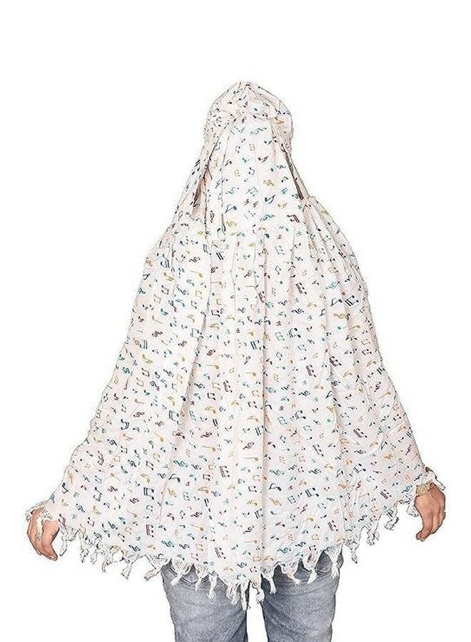 ZEQON ZEQON Cotton Long Scarf Cum Mask scarves Usable for vehicle Driver | Printed Design | For Girl & Women | Breathable Sun Protection Light Weight (Multicolor) - Image 5