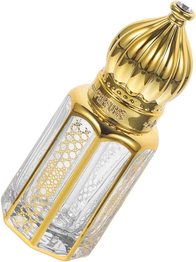 6ml Refillable Essential Oil Roller Bottle, Empty Glass Perfume Sample Bottle with Stainless Steel Ball, Portable Travel Size Roll-on Container for Aromatherapy and Fragrance - Image 1
