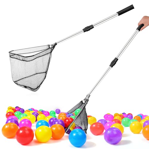 PalkSky Ball Pit Balls Pick Up Shovel Plastic Ball Pickup Play Balls Picker Ball Collector for Toddlers Balls Kids Balls Playpen Balls Pets BallsDog Balls Portable Pool Balls Pickup Retriever Scooper - Image 1