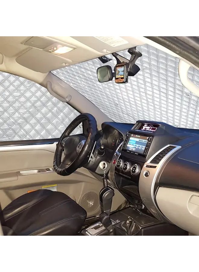 3pcs Sunshade Windscreen Protection Set Thermal Insulation Window Cover For VW T5 T6 - Image 5