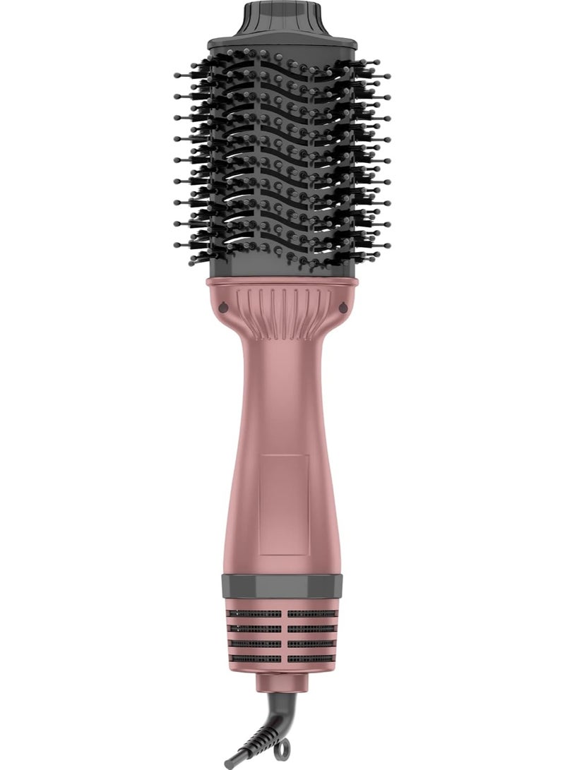 Rush Brush V3 Pro Volumizing Styler - Ceramic - 19 mm - 1400 Watts - 4 Heat Settings - Nylon Bristles and Teeth for Detangling - Image 2