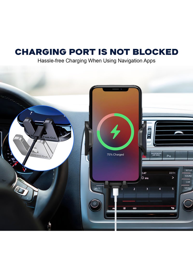 HM2A - Car Phone Holder, Long Arm Suction Cup Holder, Mobile Phone Holder For Car Dashboard, Windshield, and Air Vent. Car Accessories Interior Compatible with Most Mobiles - Image 1