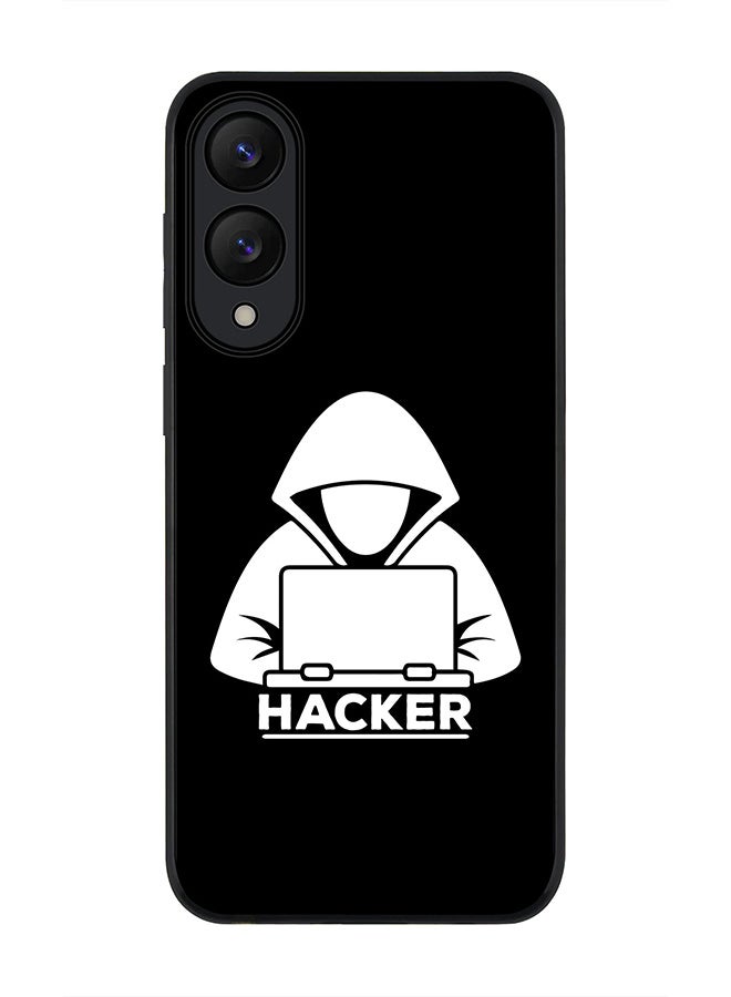 Stylizedd For Samsung Galaxy S25 Edge Case,Slim fit Camera Protection, Shockproof Thin Phone cover  - Hacker