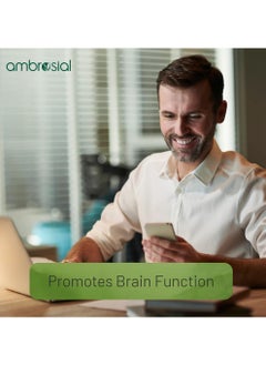 ambrosial Brahmi 500 Mg Per Capsule High Strength Bacopa Monnierie Brain Booster Nootropics 60 Vegan Capsules  - Image 2