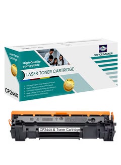 Office Maker Office Maker High Capacity Toner for HP 44XL CF244XL LaserJet MFP M28w M28a Pro M15w M15a M16 MFP M29 (2000 Pages)  - Image 1