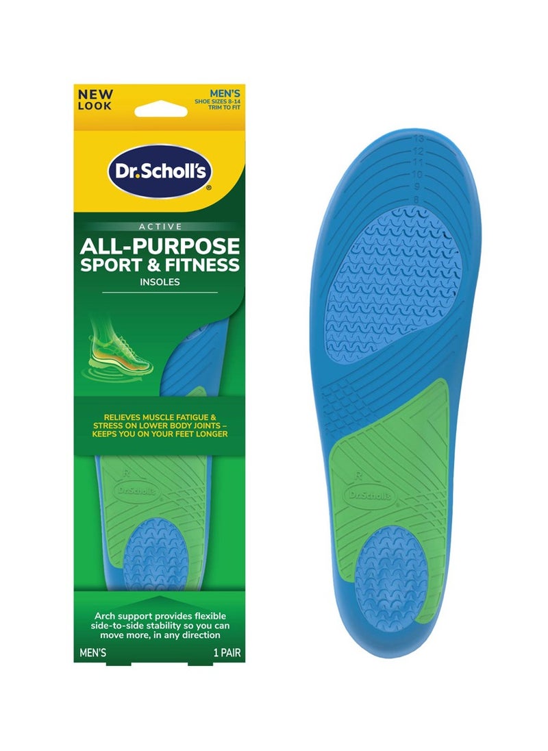 Dr. Scholl's Dr. Scholl's All Purpose Sport and Fitness Insoles Men  - Image 1