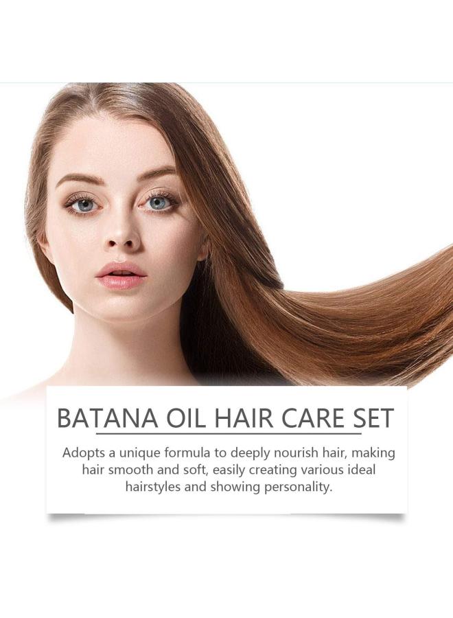 EELHOE Batahna Oil Hair Care Series Moisturizes Hair Roots And Frizzy Hair Nourishes Hair Smooth Hair Care - Image 3