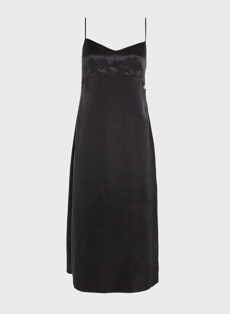 Calvin Klein Jeans Satin Slip Dress