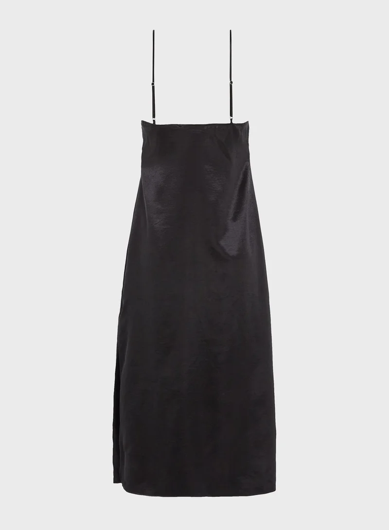 Calvin Klein Jeans Satin Slip Dress