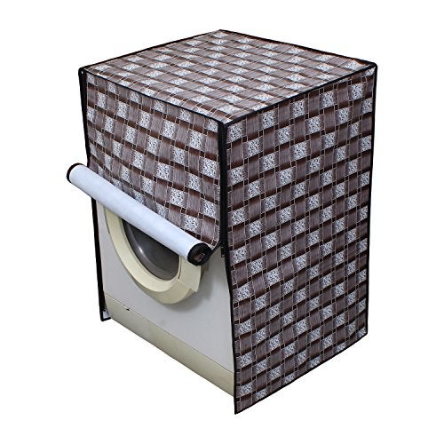 Lithara Waterproof Front Load Washing Machine Cover For 7 Kg, 7.2 Kg, 7.5 Kg, 8 Kg (Design_41) - Image 2