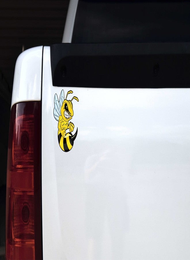 StickerTalk Right Facing Hornet Vinyl Sticker, 4 inches by 4.5 inches - Image 2