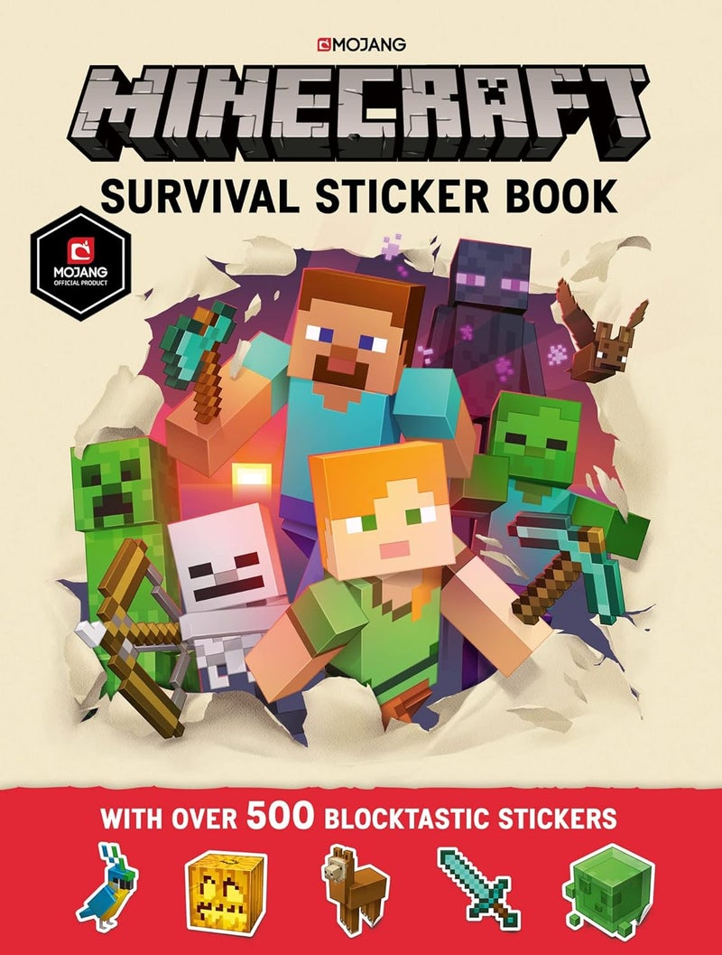 Minecraft Survival Sticker Book: An Official Minecraft Book from Mojang - Image 1